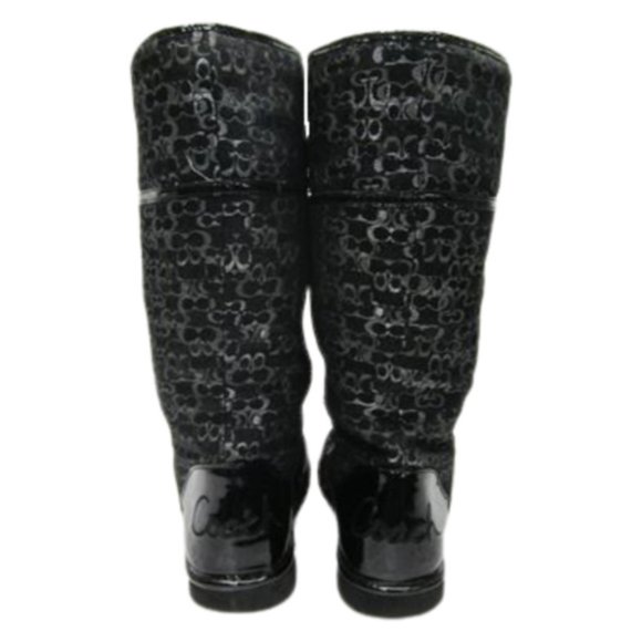 Coach Nikole Optic C Signature Mid-calf Boots - Picture 7 of 9